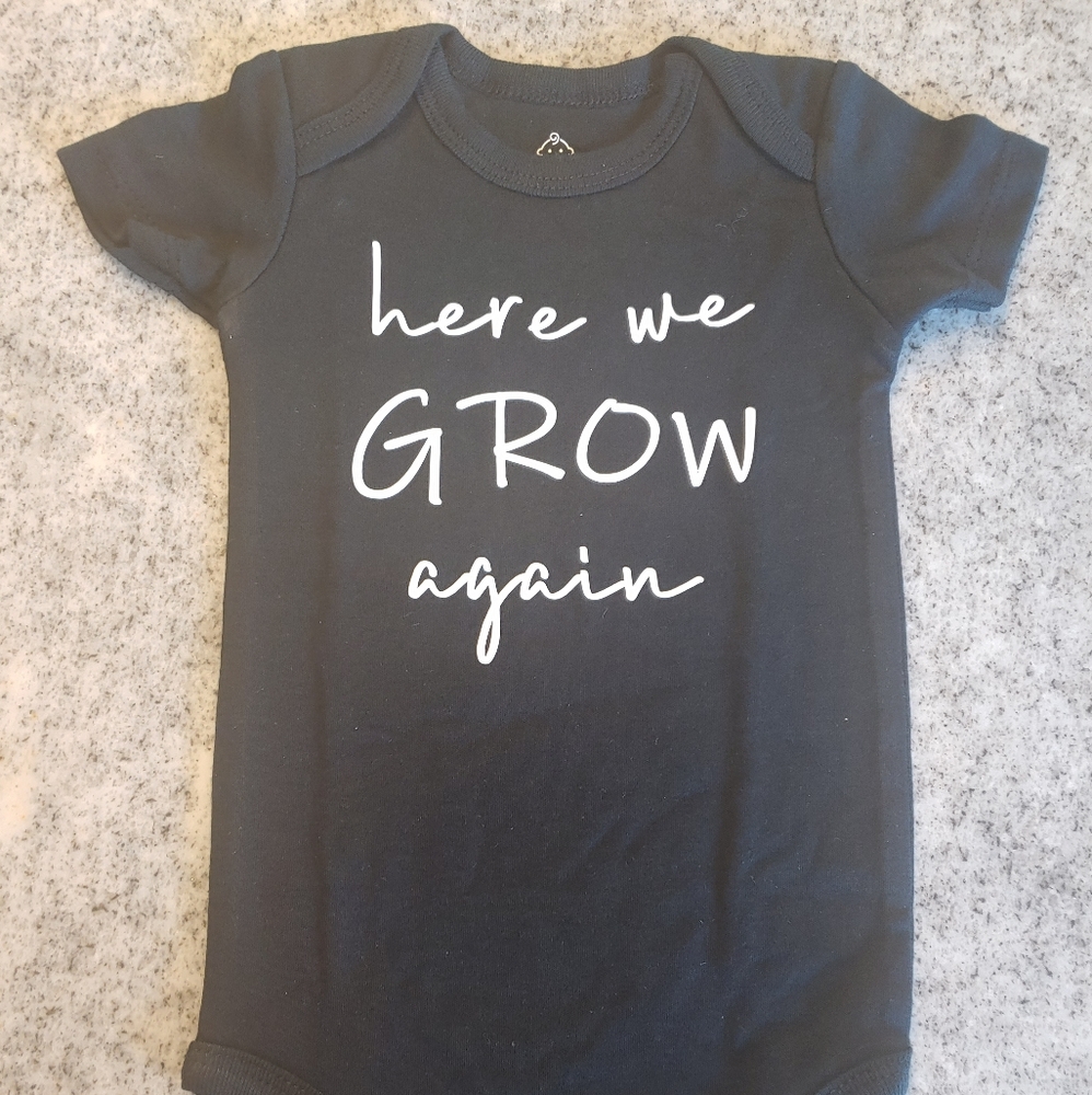 NEW! Here We GROW again Onesie